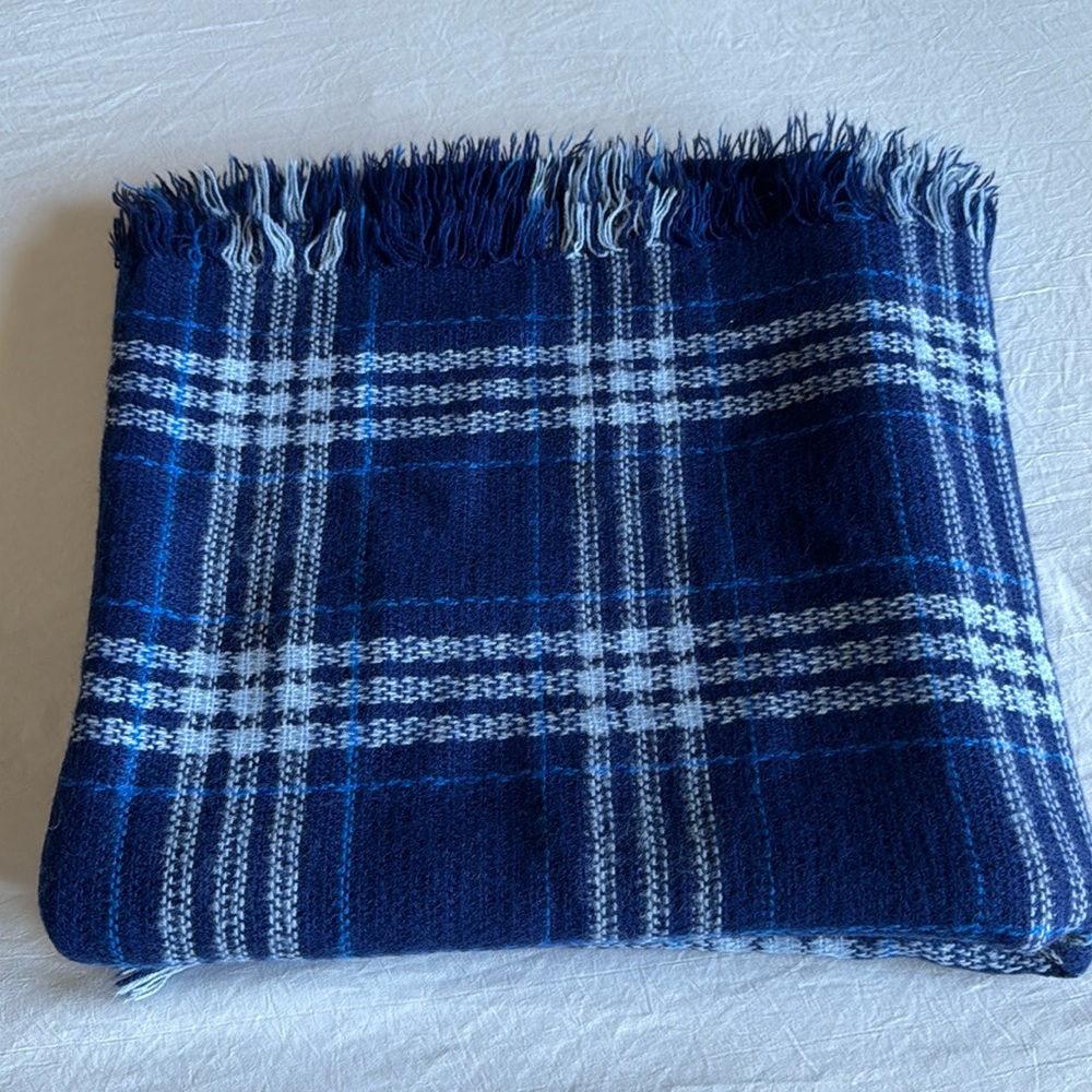 Blue | Blanket Scarf |